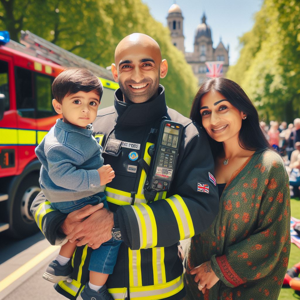 Balancing Family Life as a UK Firefighter
