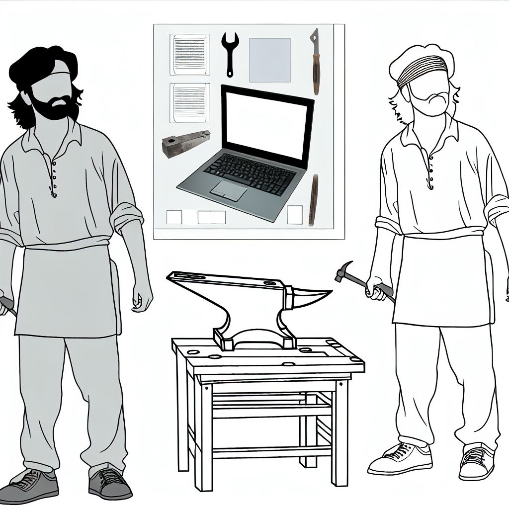 The Modern Blacksmith in the UK: Craftsmanship in a Digital Age